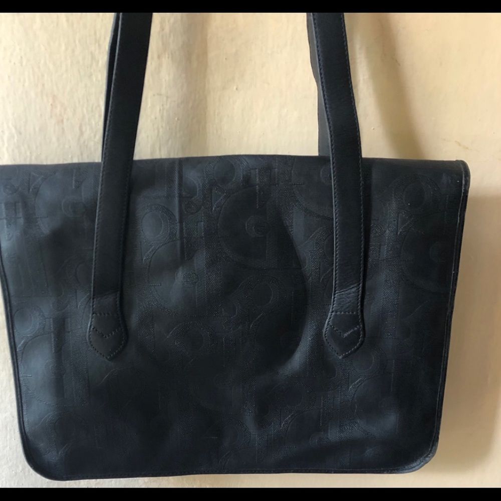 Christian Dior Trotter Monogrammed PVC Leather Shoulder Bag “RARE FIND” - Picture 4 of 16